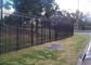 Security Steel Tube Fence Panels , Galvanised Tubular Fencing With 25mm Tube Diameter