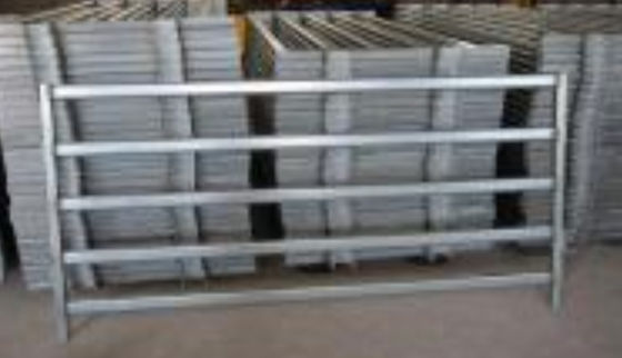 6 rotaie hanno galvanizzato il recinto d'acciaio delle pecore/il recinto bestiame del metallo per l'azienda agricola rurale