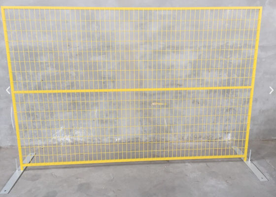Recinzione di sicurezza su misura colore temporaneo popolare del cantiere del recinto dell'iarda del Canada